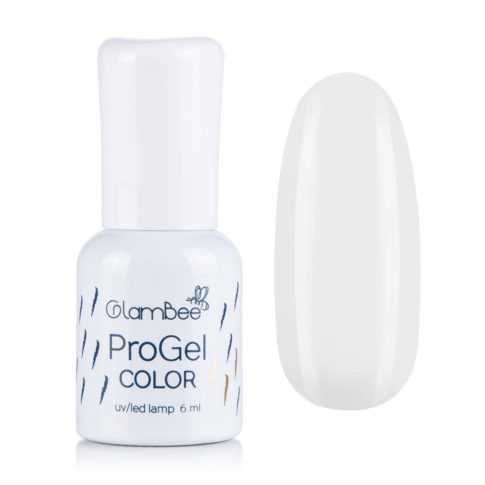 Гель-лак для нігтів GlamBee ProGel Classic 01, 6 мл